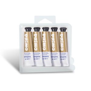 5 x 12ml Premium Poster Paint - Gold