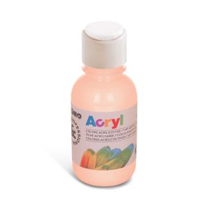 125ml Acrylic Paint - Apricot Pink