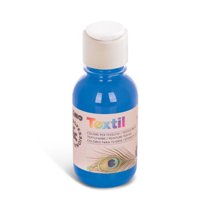 125ml Textile Paint - Cyan