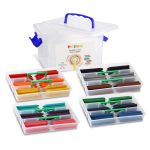 Primo Wax Crayon School Box