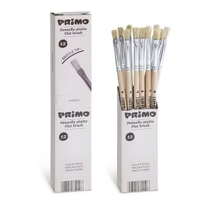 Flat Tip Bristle Brushes